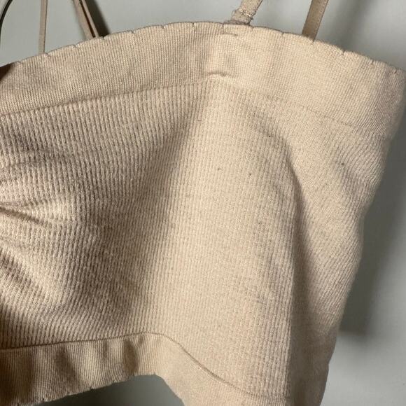 Anthropologie Nude Removable Strap Bandeau Bra Women's L/XL - Picture 5 of 5